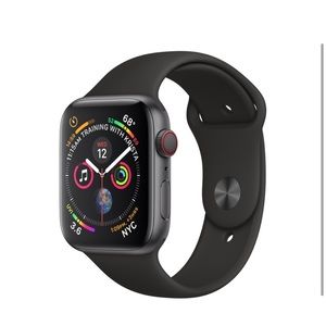 Apple Watch Series 4 GPS + Cellular,
44mm Space Gray Aluminum Case